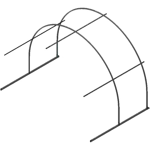 Удлинение 3х2х2,09 (шаг 1м) ("Практичный") 